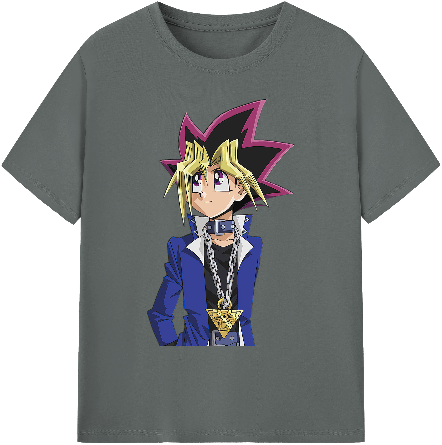 （画像用） 遊☆戯☆王 Yu-Gi-Oh! 綿100％ メンズ半袖Tシャツ｜肌触りやわらか＆通気性